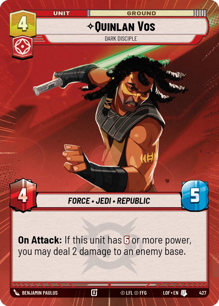 Quinlan Vos - Dark Disciple (427) (Hyperspace) (427) [Legends of the F
