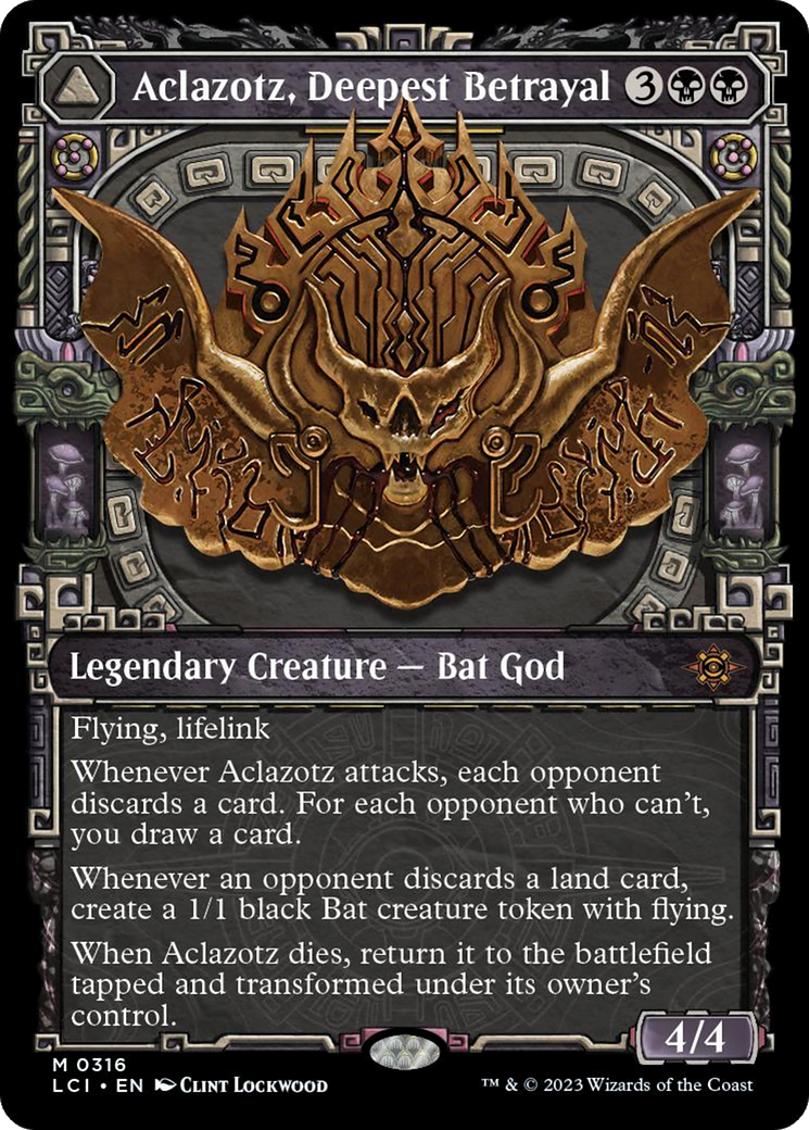 Aclazotz, Deepest Betrayal // Temple of the Dead (Showcase) [The Lost