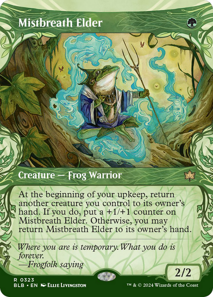 bloomburrow mtg card Magic the Gathering Bloomburrow Art Series 11/54 Run Away Togther MTG Card