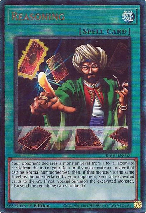 yugioh reasoning deck Reasoning Gate OTK
