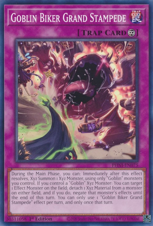 goblin cards in yugioh YuGiOh Phantom Nightmare Ultra Rare Goblin Biker Grand Bash PHNI-EN060