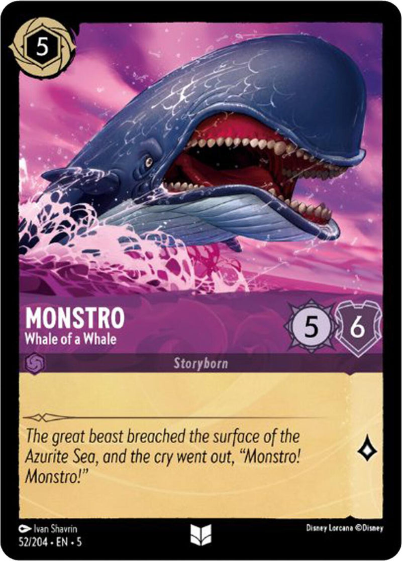whale cards mtg Monstro