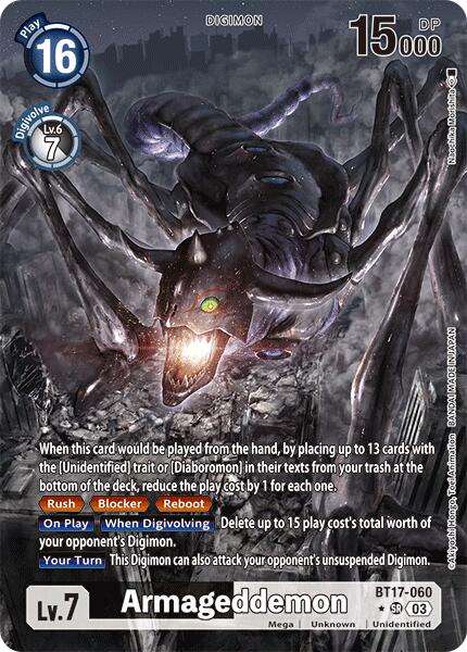 digimon card game secret crisis Digimon Trading Card Game Secret Crisis Single Card Super Rare AncientGreymon BT17-017 Alternate Art