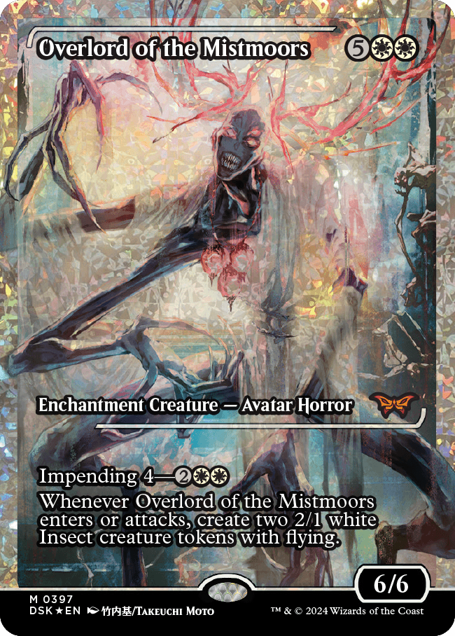Overlord of the Mistmoors (Japan Showcase Fracture Foil) [Duskmourn: H
