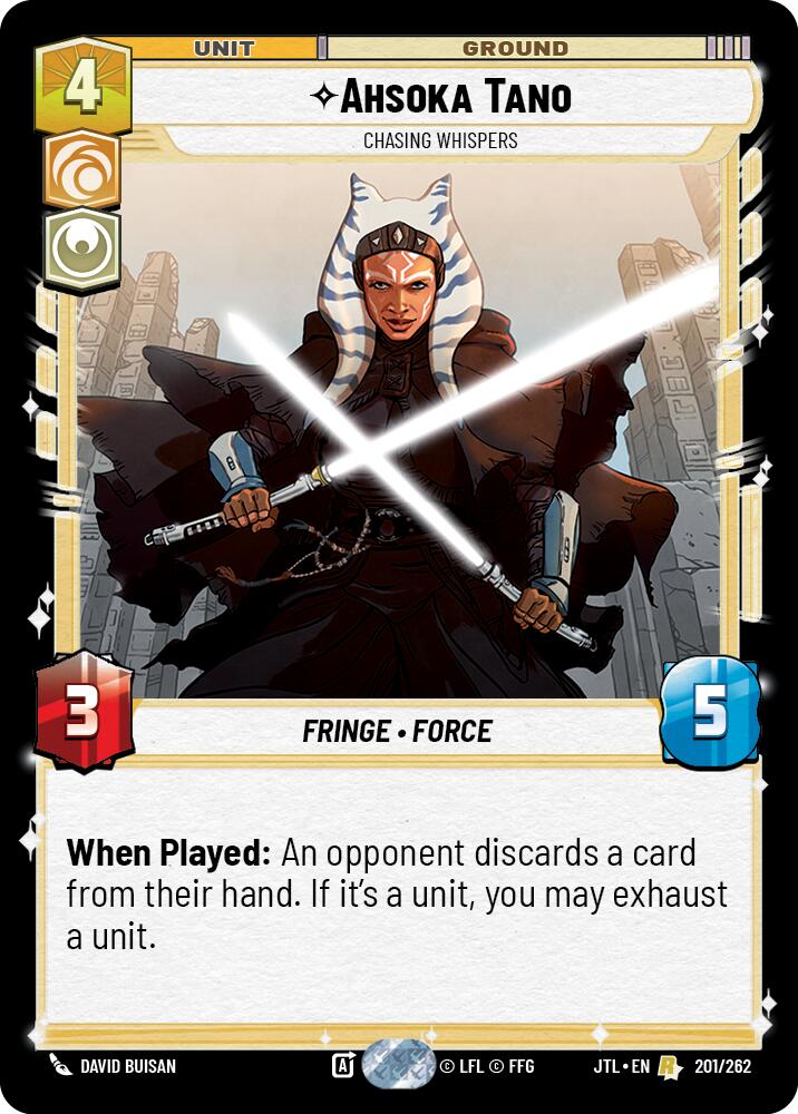 Ahsoka Tano - Chasing Whispers (201/252) (201/252) [Jump to Lightspeed]