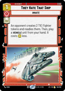 They Hate That Ship (155/262) (155/262) [Jump to Lightspeed]
