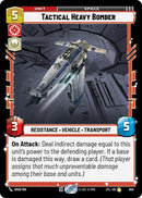 Tactical Heavy Bomber (650) (650) [Jump to Lightspeed]