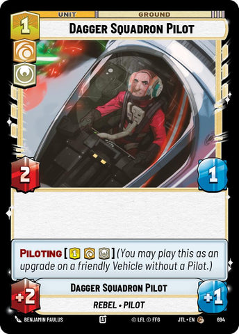 Dagger Squadron Pilot (694) (694) [Jump to Lightspeed]