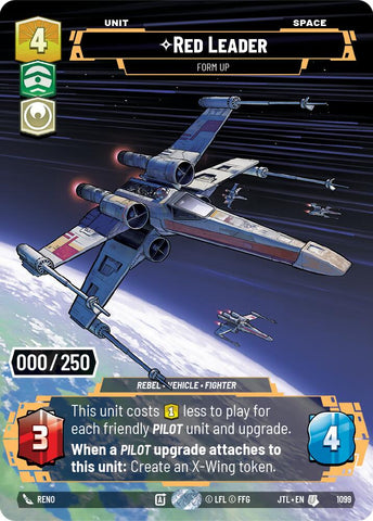 Red Leader - Form Up (1099) (Serialized) (1099) [Jump to Lightspeed]
