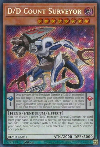 D/D Count Surveyor [BLMM-EN041] Secret Rare