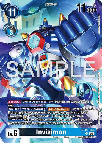 Invisimon [BT20-055] (Digimon Liberator Debuggers Set) [Release Special Booster Ver.2.5 Promos]