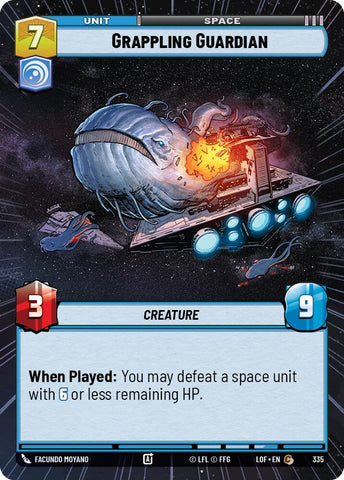 Grappling Guardian (335) (Hyperspace) (335) [Legends of the Force]