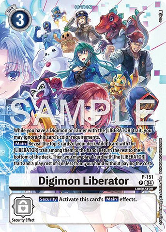 Digimon Liberator [P-151] (Digimon Liberator Debuggers Set) [Promotional Cards]