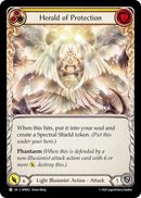 Herald of Protection (Yellow) [APR012] (Armory Deck: Legends Prism)
