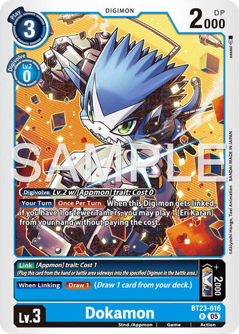 Dokamon [BT23-016] [Hackers' Slumber]