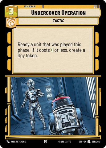 Undercover Operation (236/264) (236/264) [Secrets of Power]