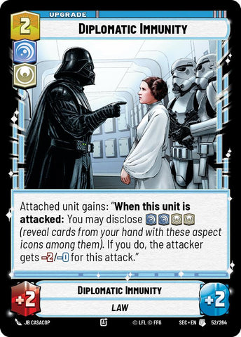 Diplomatic Immunity (52/264) (52/264) [Secrets of Power]