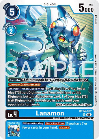 Lanamon [BT24-027] [Time Stranger]