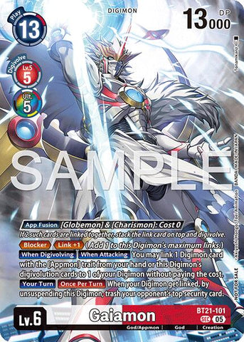 Gaiamon [BT21-101] (2026 Dash Pack Campaign) (Alternate Art - Japanese) [World Convergence]