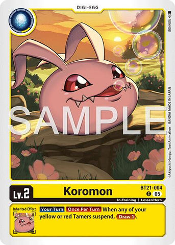 Koromon [BT21-004] [Advanced Booster Digimon Generation]