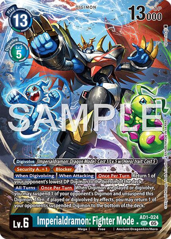 Imperialdramon: Fighter Mode [AD1-024] (Alternate Art) [Advanced Booster Digimon Generation]