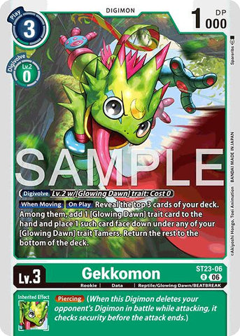 Gekkomon [ST23-06] [Starter Deck: Beatbreak]
