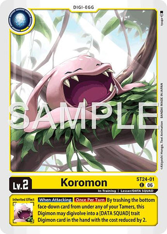 Koromon [ST24-01] [Starter Deck: Data Squad]