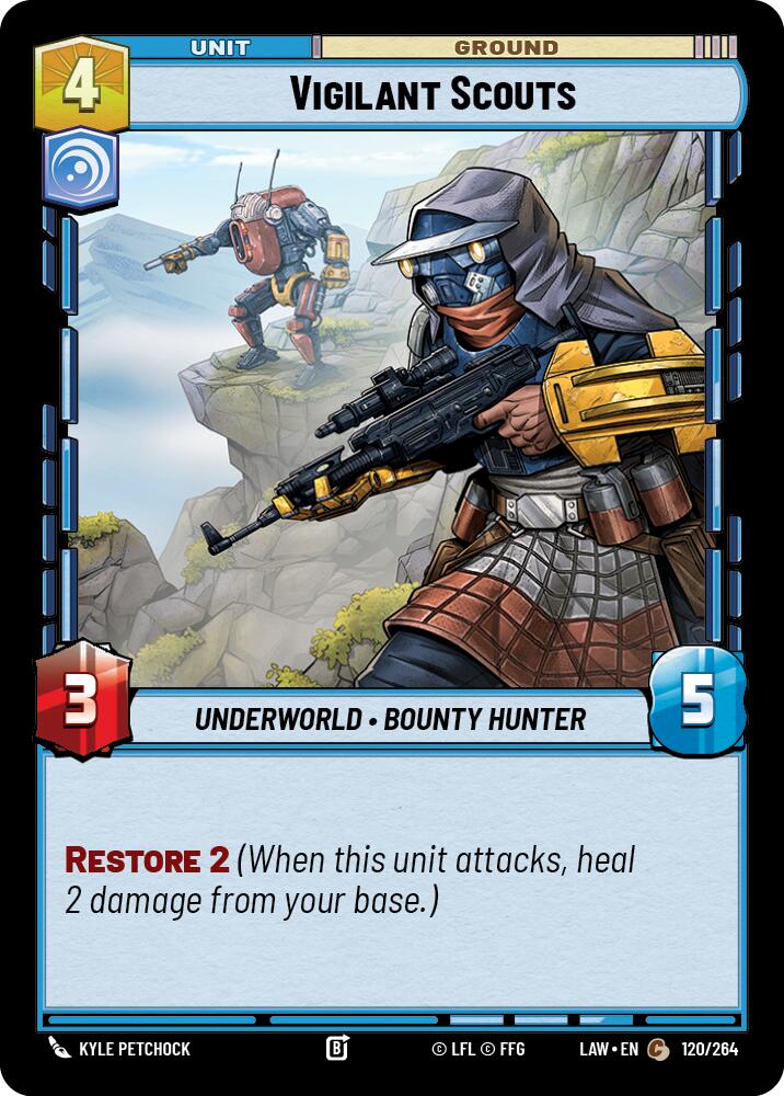 Vigilant Scouts (120/264) (120/264) [A Lawless Time]
