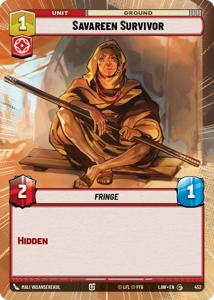 Savareen Survivor (452) (Hyperspace) (452) [A Lawless Time]