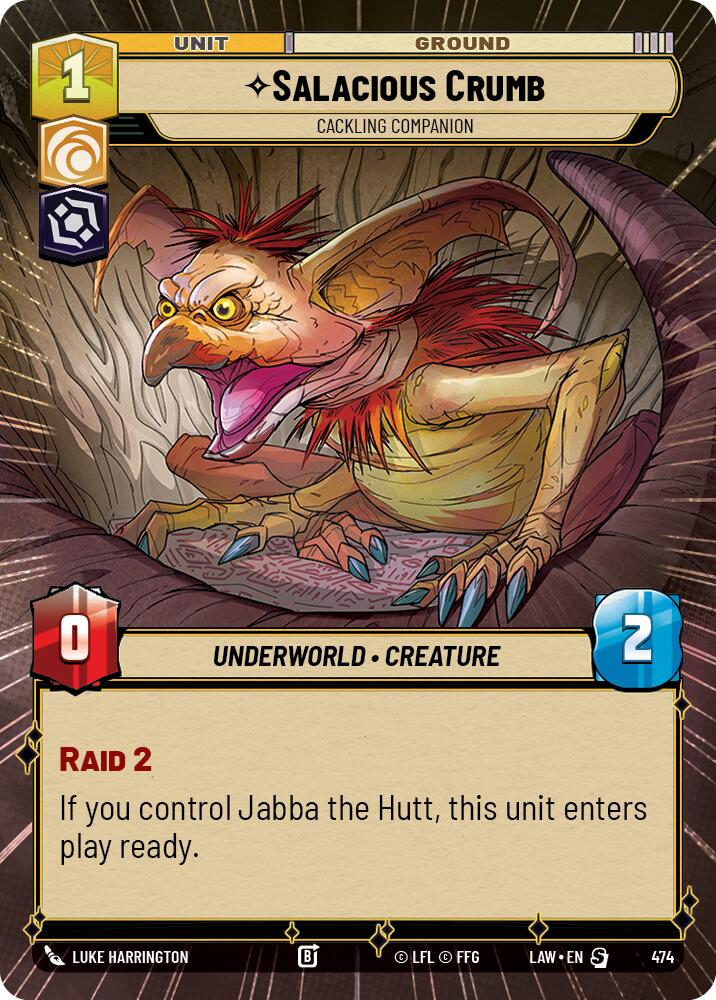 Salacious Crumb - Cackling Companion (474) (Hyperspace) (474) [A Lawless Time]