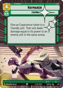 Haymaker (432) (Hyperspace Foil) (432) [A Lawless Time]