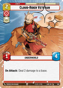 Cloud-Rider Veteran (445) (Hyperspace Foil) (445) [A Lawless Time]