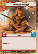 Savareen Survivor (452) (Hyperspace Foil) (452) [A Lawless Time]