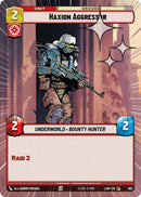 Haxion Aggressor (454) (Hyperspace Foil) (454) [A Lawless Time]