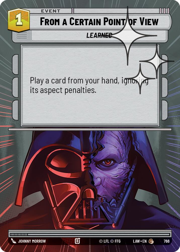 From a Certain Point of View (528) (Hyperspace Foil) (528) [A Lawless Time]
