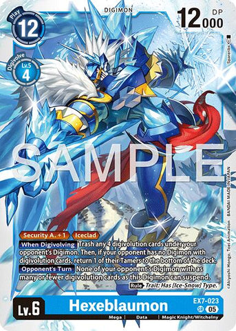 Hexeblaumon [EX7-023] (Reprint) [Advanced Booster Digimon Generation]