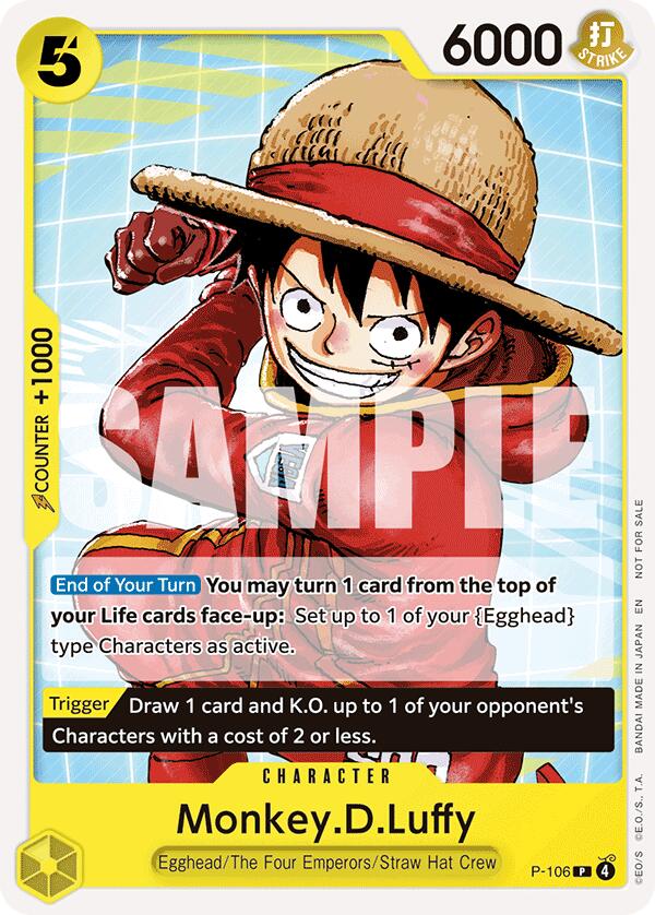 Monkey.D.Luffy (Tournament Pack 2026 Vol. 2) [One Piece Promotion Card