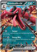 Krookodile ex (055/086) [Mega Evolution: Chaos Rising]
