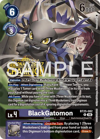 BlackGatomon [BT25-082] (Regionals 26-27 Season 2 Champion) [Dual Revolution]