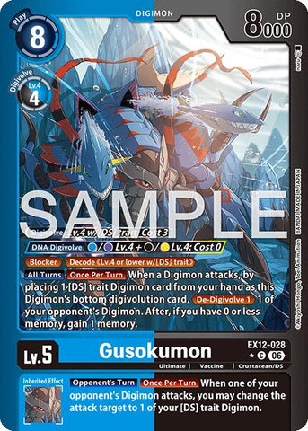 Gusokumon [EX12-028] (Limited Foil) [Digital World Shambala]
