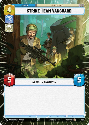 Strike Team Vanguard (325) (Hyperspace) (325) [Ashes of the Empire]