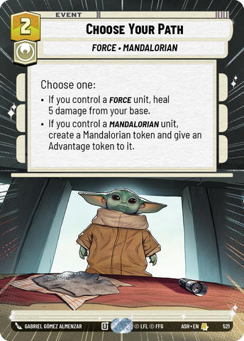 Choose Your Path (521) (Hyperspace) (521) [Ashes of the Empire]