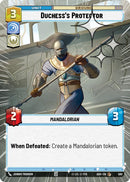 Duchess's Protector (560) (Hyperspace Foil) (560) [Ashes of the Empire]