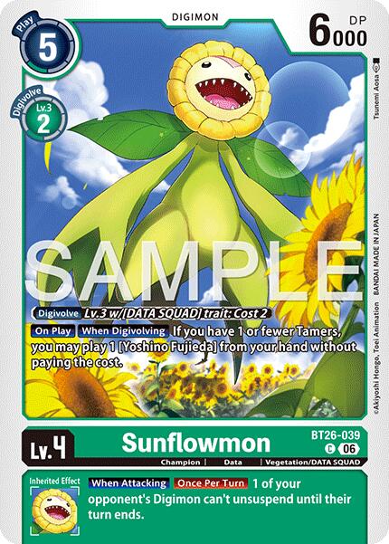 Sunflowmon [BT26-039] [Timeless Bonds]