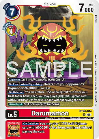 Darumamon [BT26-014] [Timeless Bonds]