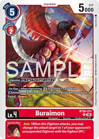 Buraimon [BT26-011] [Timeless Bonds]