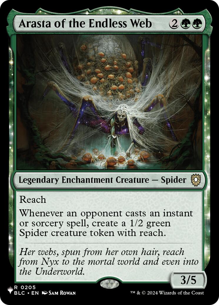 Arasta of the Endless Web [The List]