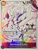 Monkey.D.Luffy (4th Anniversary Treasure Campaign Pack) [One Piece Promotion Cards]
