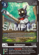 Kotemon [EX13-048] (Limited Foil) [Chivalrous XIII]