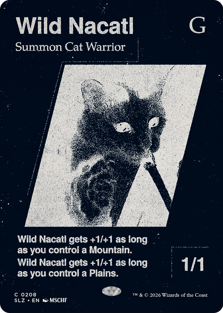 Wild Nacatl (0208) [Secret Lair x MSCHF: The Zeta Set]